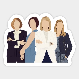 The Defoe Sisters, The Split, Nicola Walker Sticker